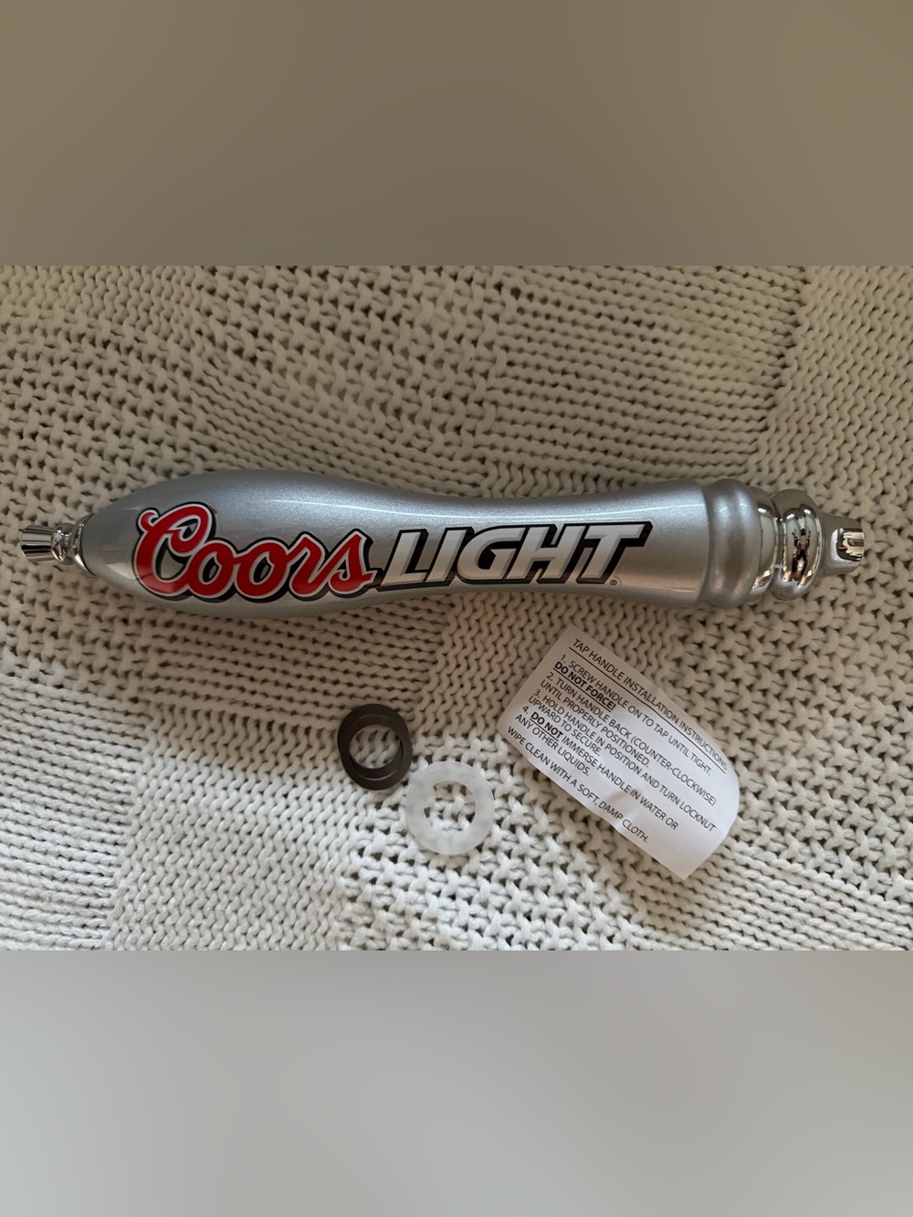 Coors Light Pub Style Tap Handle